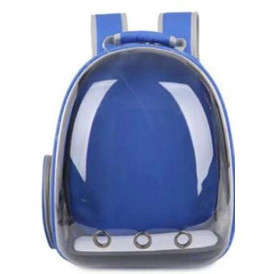 China Large Capacity Dog Shoulder Pet Backpack Viable Transparent Cat Bag Portable Pet Backpack for sale