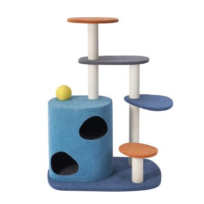 China Sturdy High Quality Cat Climbing Frame Cat Factory Price For Pet Shop for sale