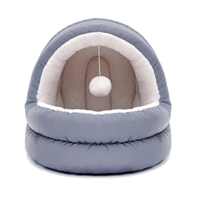 China Winter Super Cost Effective Sturdy Warm Cotton Material Cat Pet Cage Cast Nest for sale