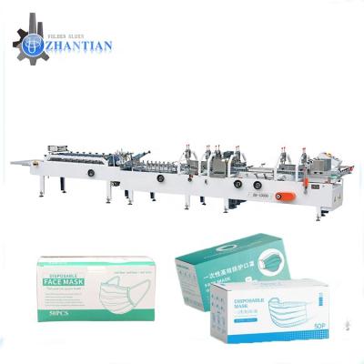 China ZH-1000G food packaging printing industry-competitive multifunction folder crash lock bottom gluer machine for sale