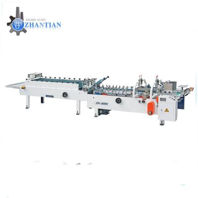 China Food Professional Made Low Noise Easy Operation Folder Gluer Machines For Cardboard for sale