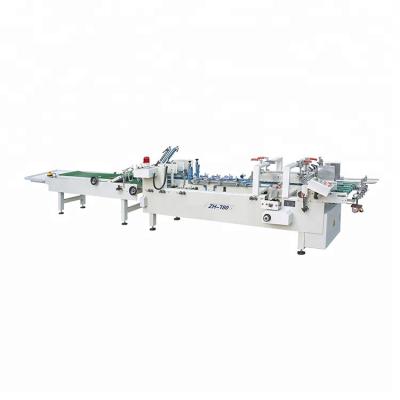 China ZH-780 1500kg Food Corrugated Cardboard Gluing Machine / Folder Gluer for sale