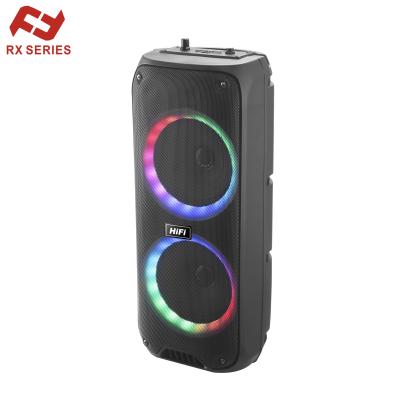 China Wireless Charger For Mobile Phone Double Parts 6.5 Inch Speakers Party Boombox J-BL Led Lightweight Portable BT Speaker Party Box Talking RX-6268B for sale