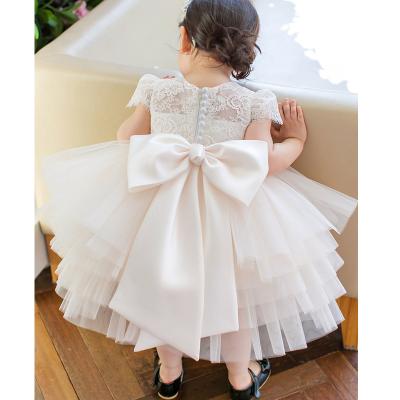 China Short Sleeve Princess Tulle Wedding Bridesmaids Dresses Child Dresses for sale