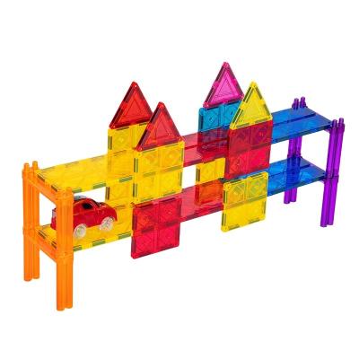 China Building Toy Holiday Children's Competitive Best-Selling Toy Magnetic Track Building Block Toy Set for sale