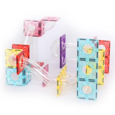 China Building Toy New Arrival Magnetic Building Block Toys Educational Toy For Kids Plastic Magnetic Block 80 PCS STEM Magic Blocks Toys for sale