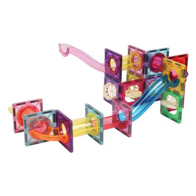 China Building Toy Customizable Magnetic Toy Building Block Marble Puzzle Set For Early Childhood Education for sale