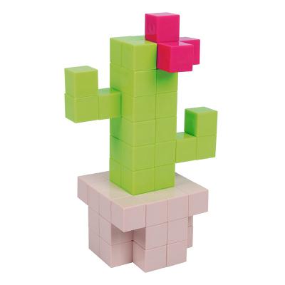 China Custom Building Toy Wholesale Children's DIY Cube Building Block Magnetic Educational Toy for sale