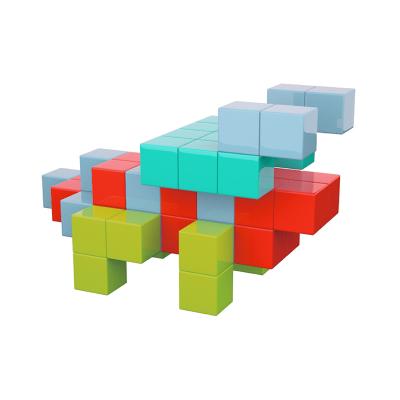 China NEW DIY TOY Brand Cube Magnetic Pixel Building Blocks Building Blocks for sale