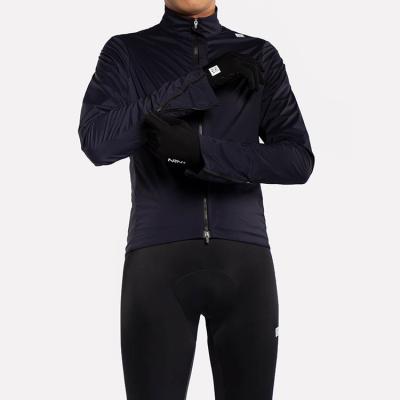 China Breathable OEM Custom Design Made Warm Windproof Cycling Jacket Reflective Logo Cycling Road Bike Garment Gear Supplier Manufacturer for sale