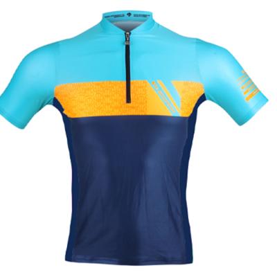 China Breathable Spandex Customize Cycling To Wear Custom Cycling Tank Top With Short Sleeve for sale