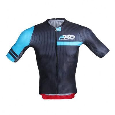 China Antibacterial Custom Design Your Own Blank Cycling Apparel Manufacturer , Cycling Short Sleeve Jersey Men for sale