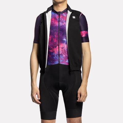 China 2021 Antibacterial New Cycling Vest Sleeveless Cycling Cycling Vest Waterproof Windproof Cycling Vest Tank Top With OEM ODM Service And Custom Reflective Logo for sale