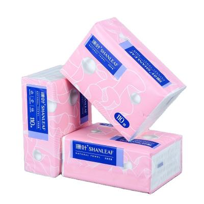 China Facial Tissue Paper Hotel Office Cleaning Towel Portable Detachable Disposable Tissue Paper for sale