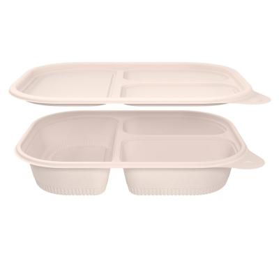 China Custom High Quality Biodegradable Food Bowl 3 Compartment Disposable Food Bowl for sale