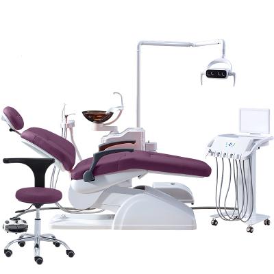 China Dental Equipment Professional Adjustable Headrest Smart Operator Chair Metal Maker Dental Equipment for sale