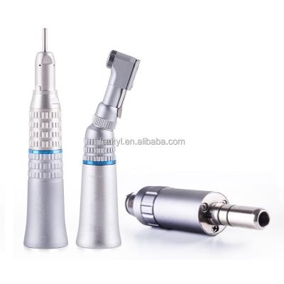 China Cheap Metal Handpiece Dental Low Speed ​​Bending Machine Straight Against Waterway Dental Turbine Angle Dental Equipment for sale