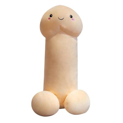 China Cute Creative Cartoon Plush Toy Pillow Friend Doll 40cm/60cm/80cm Long Spoof Creative Decompression Tricky Doll for sale