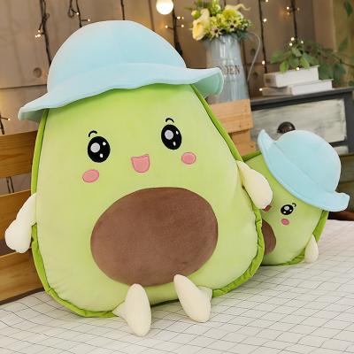 China Promotional Gifts OEM Hat Avocado Plush Toy for sale