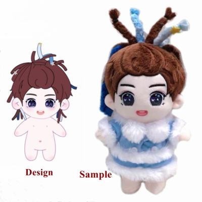 China Custom toy oem doll high quality personalized kpop idol dolls lovely oem custom soft animal ty plush key chain toys for sale