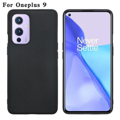 China Anti-drop New Arrivals Shockproof Soft TPU Anti-fingerprint Painted Material Matte Phone Case For Oneplus 9 for sale