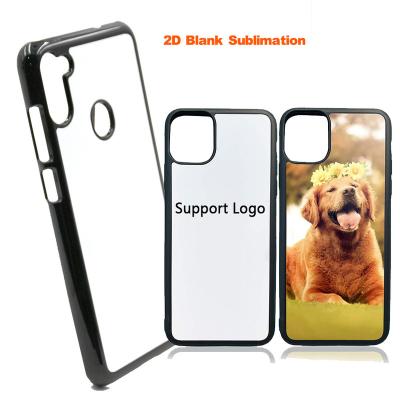 China Hot Selling Anti-fall Wholesale TPU 2D Hard White Sublimation Soft PC Phone Case For iPhone Samsung for sale