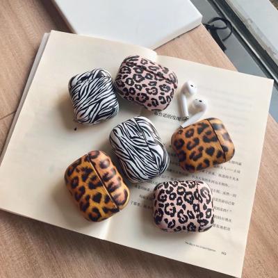 China Fashion New Products Leopard Design Hard PC Shockproof Case For Airpods 1/2 Pro Case for sale