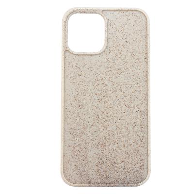 China Shockproof Biodegradable Eco Friendly TPU Wheat Fiber Phone Case For iPhone 12 for sale