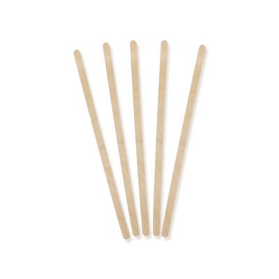 China New Design Sustainable Disposable Custom Coffee Stick Wooden Coffee Stirrer for sale