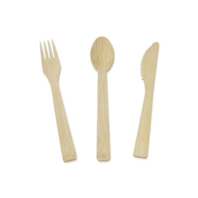 China Disposable disposable bamboo spoon and fork and knives for sale