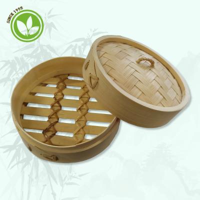 China Natural Bamboo Steamer Steamer For Chinese Dim Sum for sale