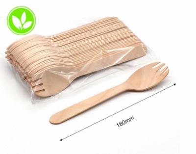 China Disposable Disposable Wooden Spoon With Design for sale