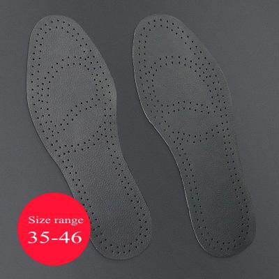 China Forefoot Pain Relief When Wear High Heel Shoes Anti-sweat Genuine Cowhide Leather Insole For Plantar Fasciitis for sale