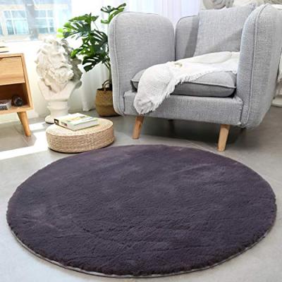 China Add Thickness Hot Selling Customize Washable Color Faux Rabbit Fur Style Shaggy Rug For Bedroom Floor Decoration for sale