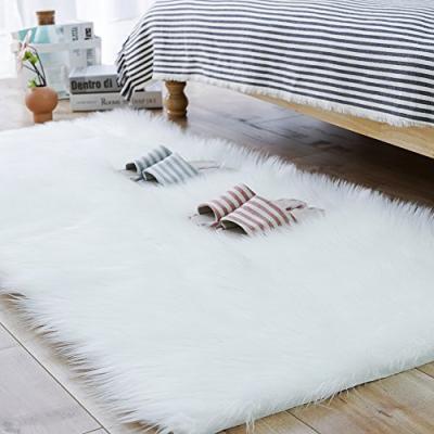 China 2021 Popular Bedroom Decoration Washable Faux Fur Soft Fluffy Blanket for sale