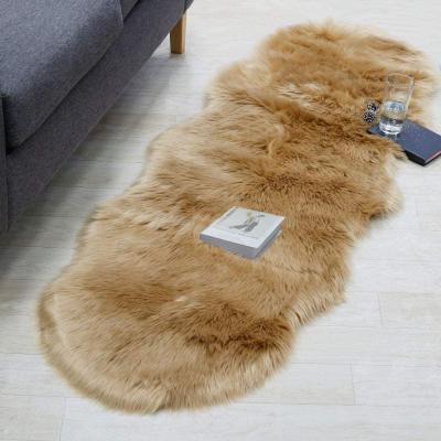 China Washable Large Size 2x6ft Faux Fur Shaggy Blankets For Room Decoration for sale