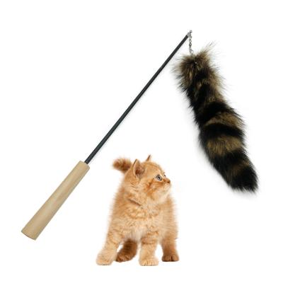 China 2021 Viable New Cat's Retractable Interactive Puzzle Wand in Fishing Rod Design for sale