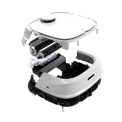 China tecbot M1 2022 auto radar wiping smart selfe LDS best rinsing fast wiping robot vacuum cleaner for sale