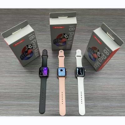 China MP3 Playback Factory Supply Low Price Reloj Newest Smart Watch Outdoor Health Care BT Calls Sports Watch i8 Pro Max for sale