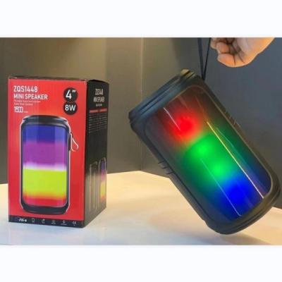 China ZQS1448 4inch Hot Selling LED Flashing Light Colorful Light Cheap Loudspeaker ZQS1448 4inch Wireless BT USB Speaker for sale