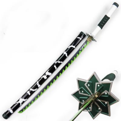 China Demon Slayer Shinazugawa Sanemi cosplay metal steel sword /party decoration for sale