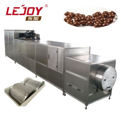 China Dairy Factory Lejoy Chocolate Egg Making Machine MM Bean Chocolate Ball for sale