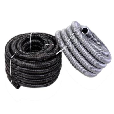 China UV Resistant EVA Anti Static Abrasion Resistant Black Flexible Vacuum Cleaner Hose Customized Hose for sale