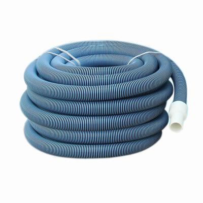 China UV Resistant 1.5 Inch Pool Vacuum Hose EVA Vacuum Suction Pipe With Swivel Jet Cuffs for sale