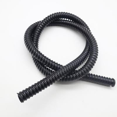 China Heat Resistant Plastic UV Resistant Spiral Hose Manufacturer Flexible Vacuum PVC Corrugated Suction Hose for sale