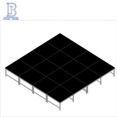 China Concert Event Movable Portable Folding Stage , Wooden Stage And Flooring And Dance Floor for sale