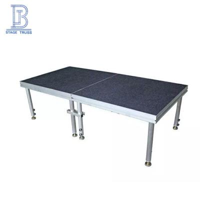 Chine Easy Install Foresight Selling Movable Portable Folding Wooden Stage Dance Floor à vendre