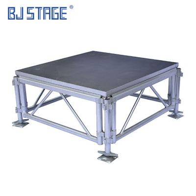 Cina Aluminum Alloy 6082-T6/6061-T6 Assembly Stage Price Portable Outdoor Mobile Platform Weddings Decoration in vendita