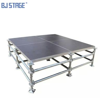 China Wedding party aluminum alloy is cheap and portable stage wedding concert is easy to assemble aluminum stage à venda