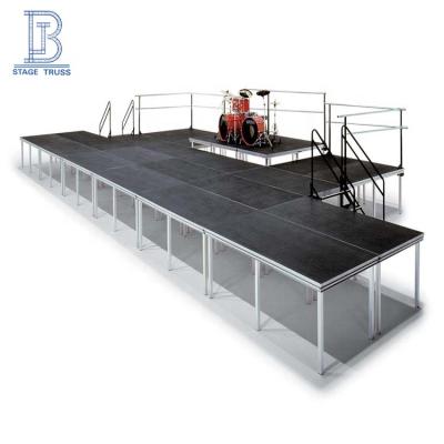 China Wedding Party Escenario Portable Aluminum Stage Platform For Sale à venda